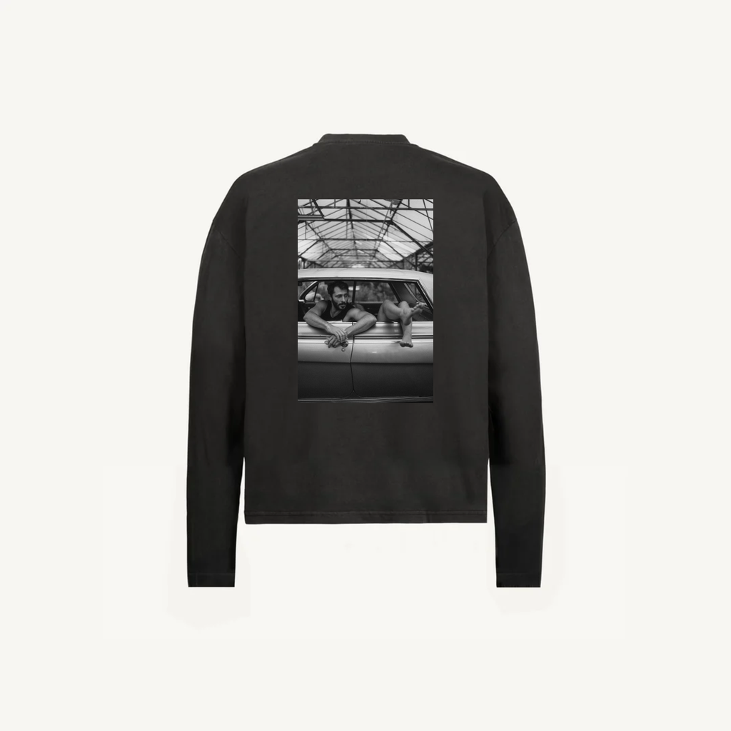 Longsleeve Vintage Black Braňo 01