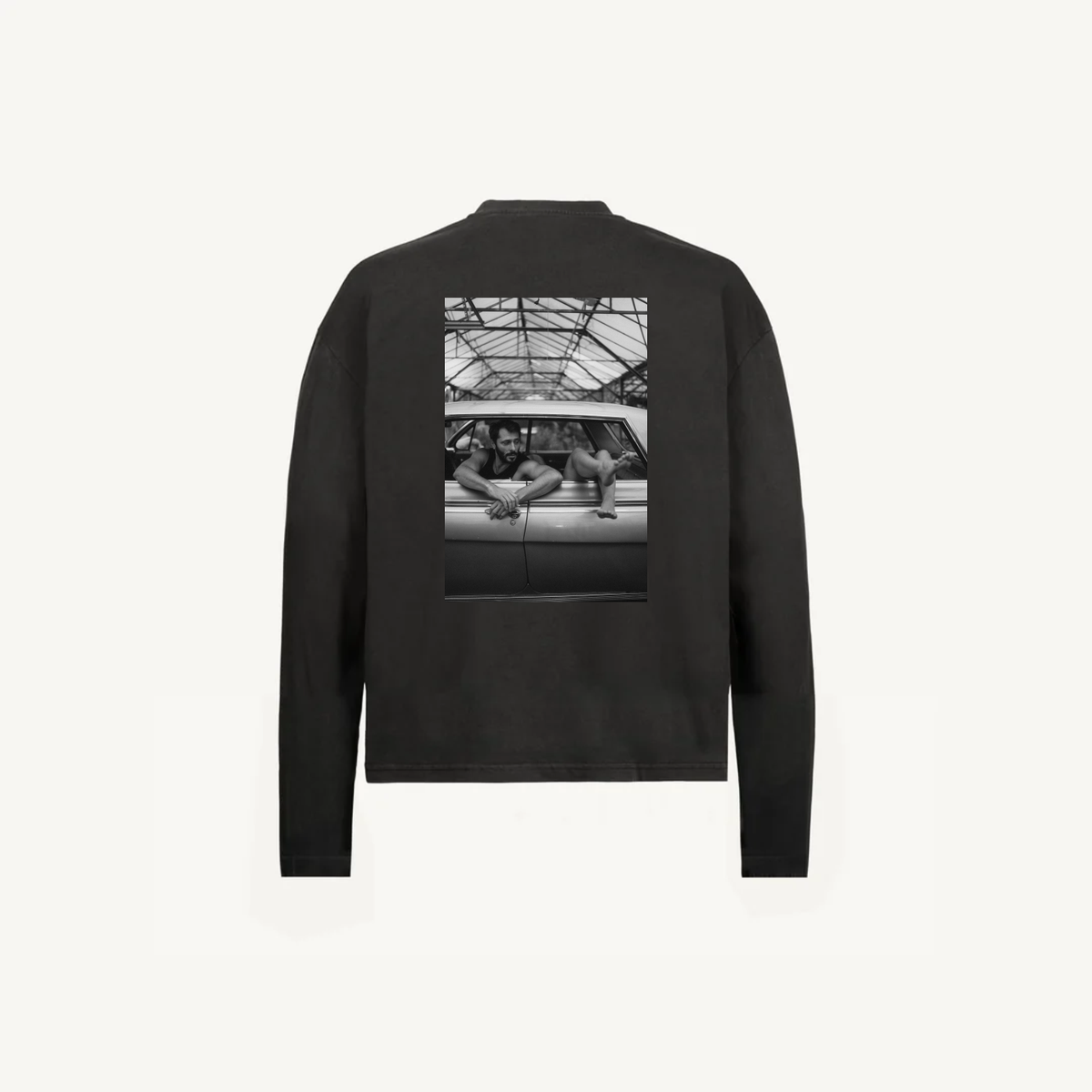 Longsleeve Vintage Black Braňo 01