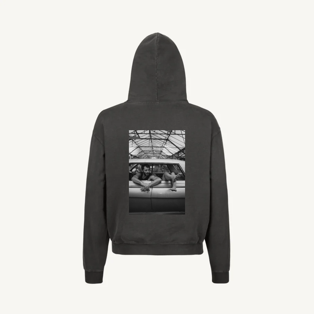 Hoodie Vintage Black Braňo 01