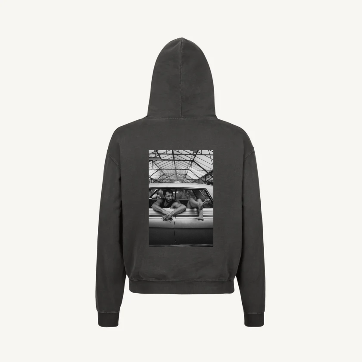 Hoodie Vintage Black Braňo 01