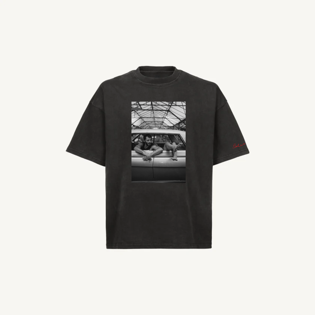 T-Shirt Vintage Black Braňo 01