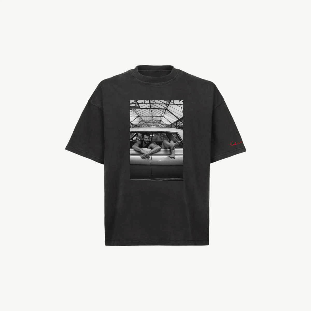 T-Shirt Vintage Black Braňo 01