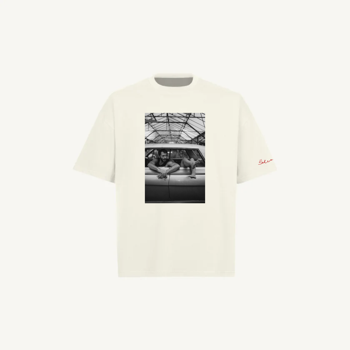 T-Shirt Vintage White Braňo 01