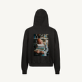 Hoodie Vintage Black Zip Daniel 01