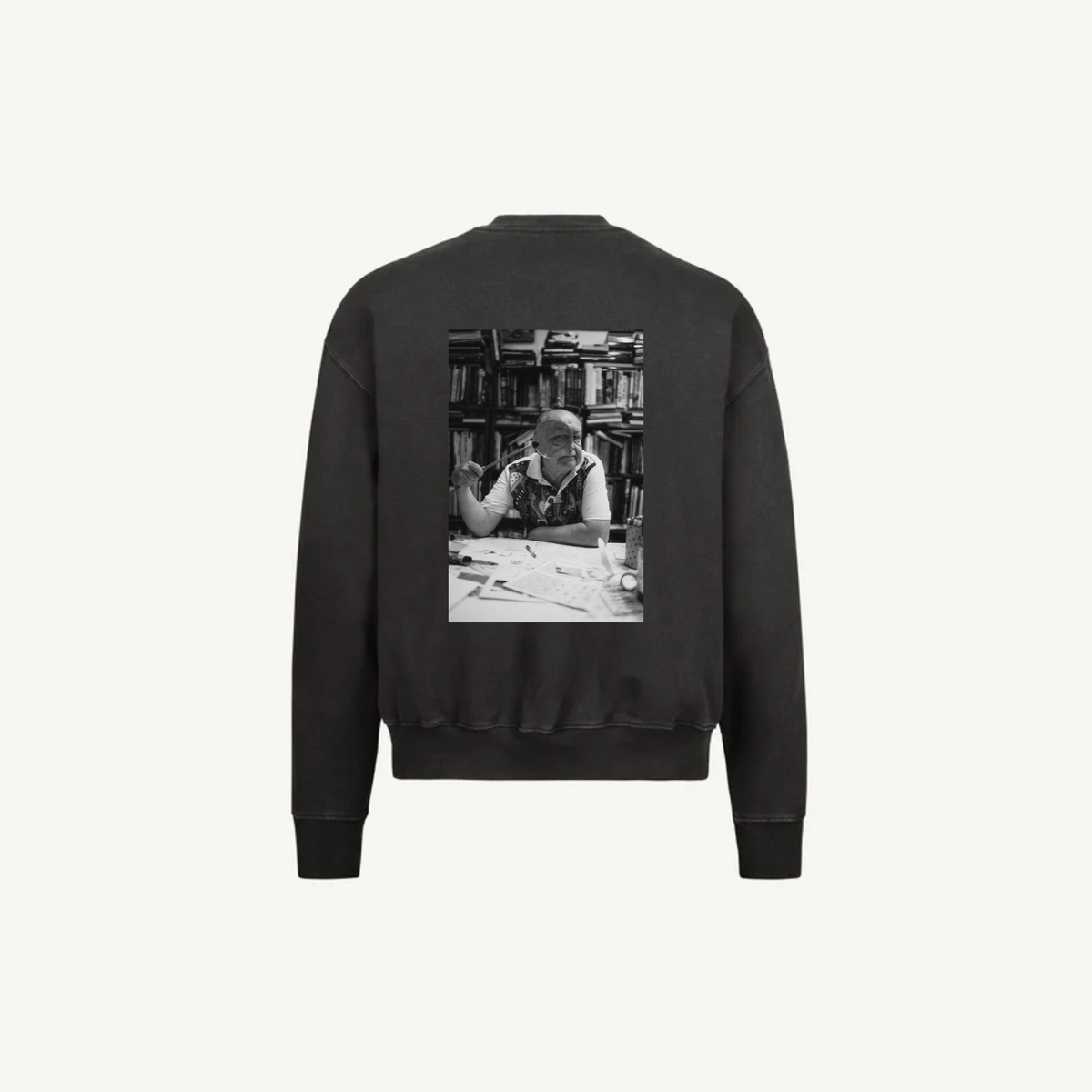 Crewneck Vintage Black Daniel 02