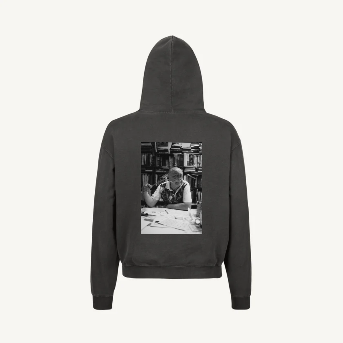 Hoodie Vintage Black Daniel 02