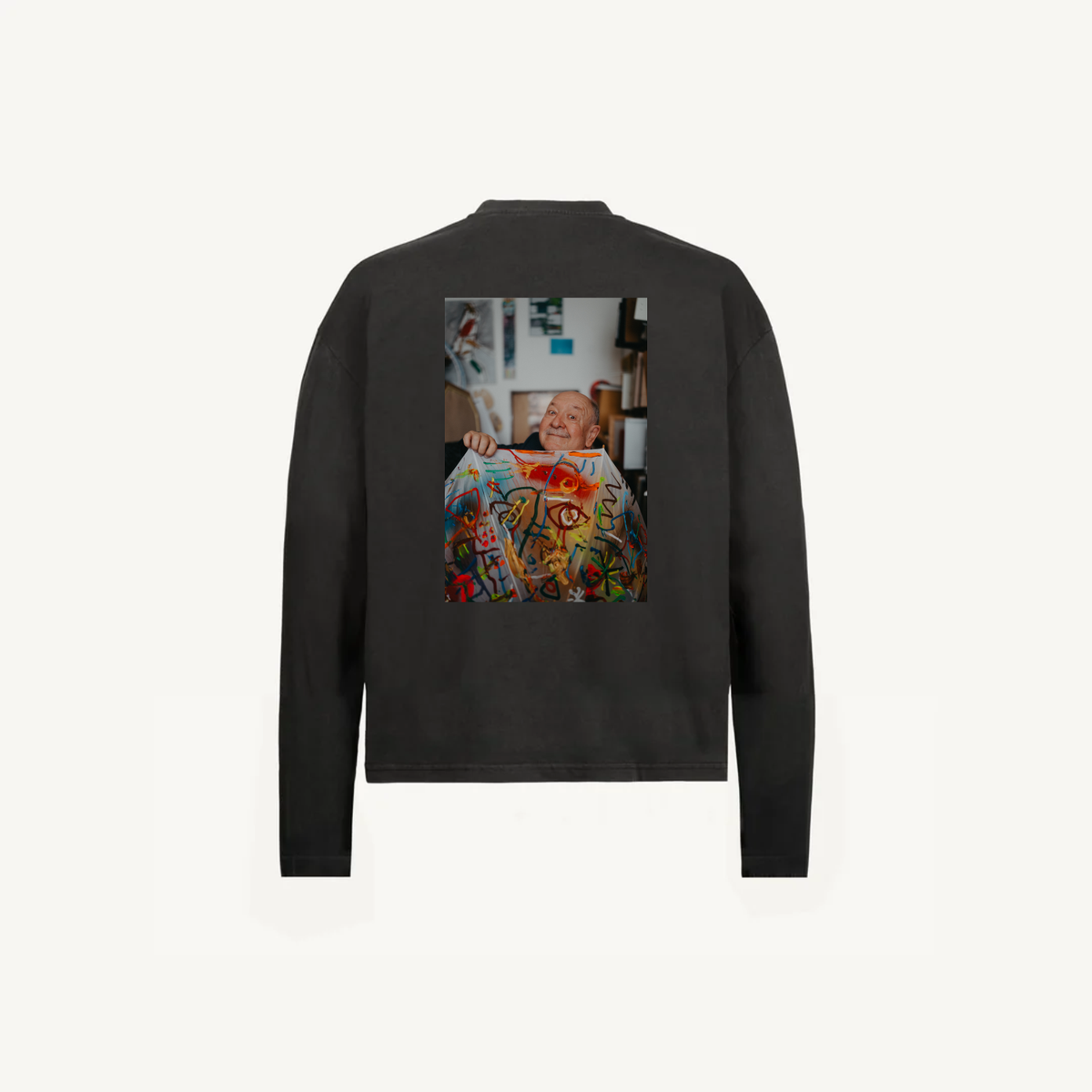 Longsleeve Vintage Black Daniel 03