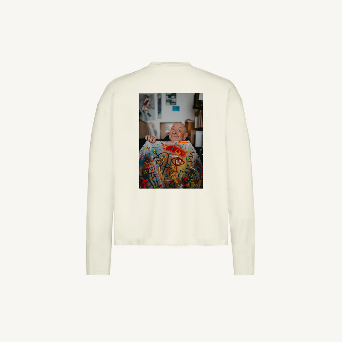 Longsleeve Vintage White Daniel 03
