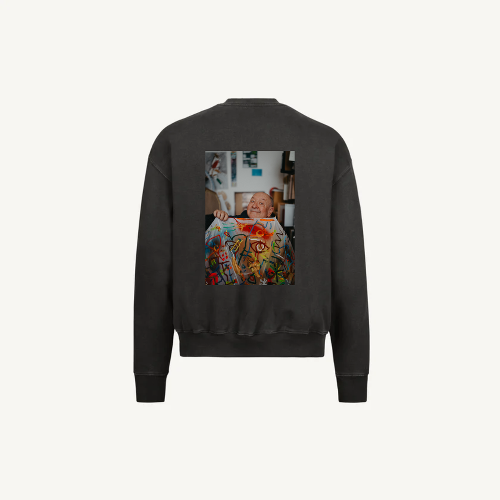 Crewneck Vintage Black Daniel 03