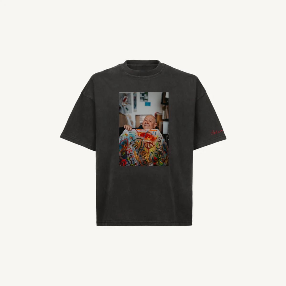 T-Shirt Vintage Black Daniel 03