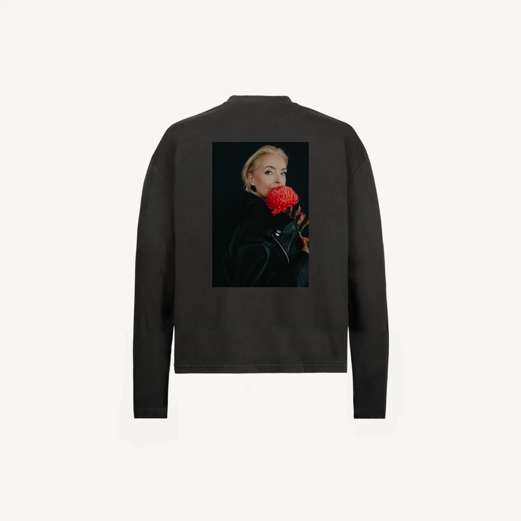 Longsleeve Vintage Black Eva 01