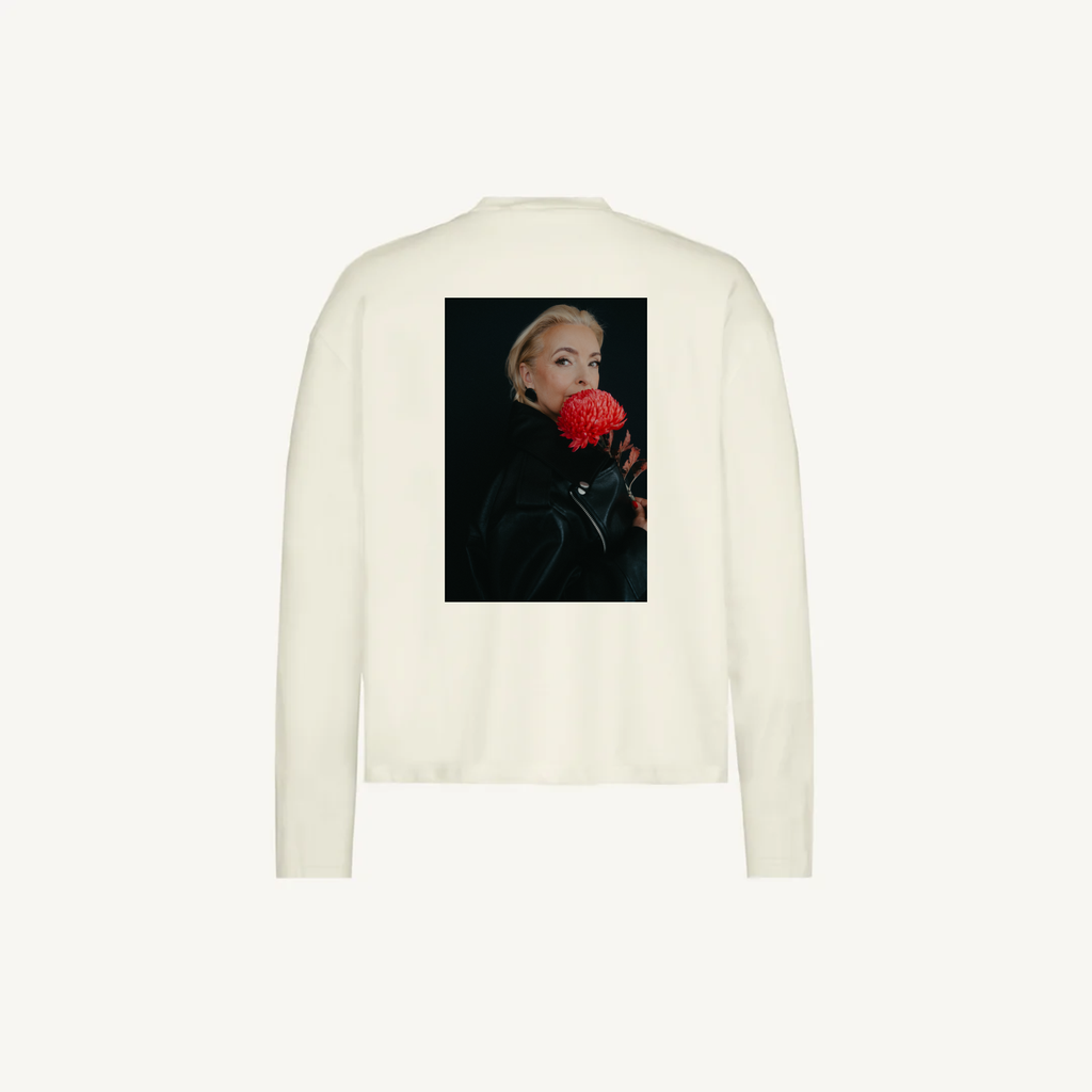 Longsleeve Vintage White Eva 01