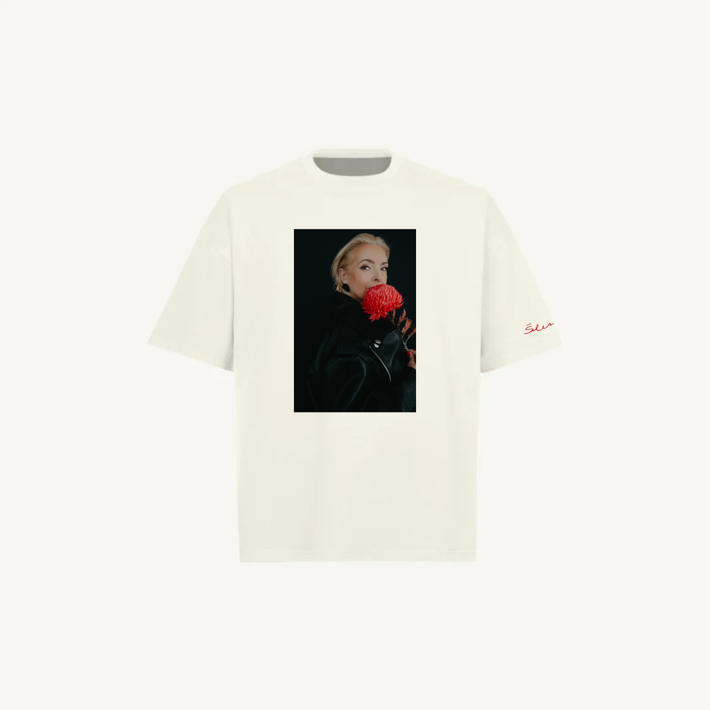 T-Shirt Vintage White Eva 01