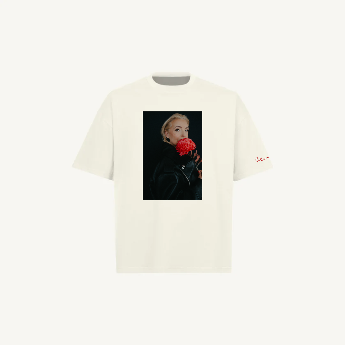 T-Shirt Vintage White Eva 01
