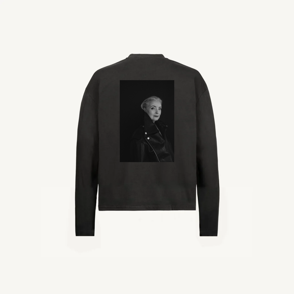 Longsleeve Vintage Black Eva 02
