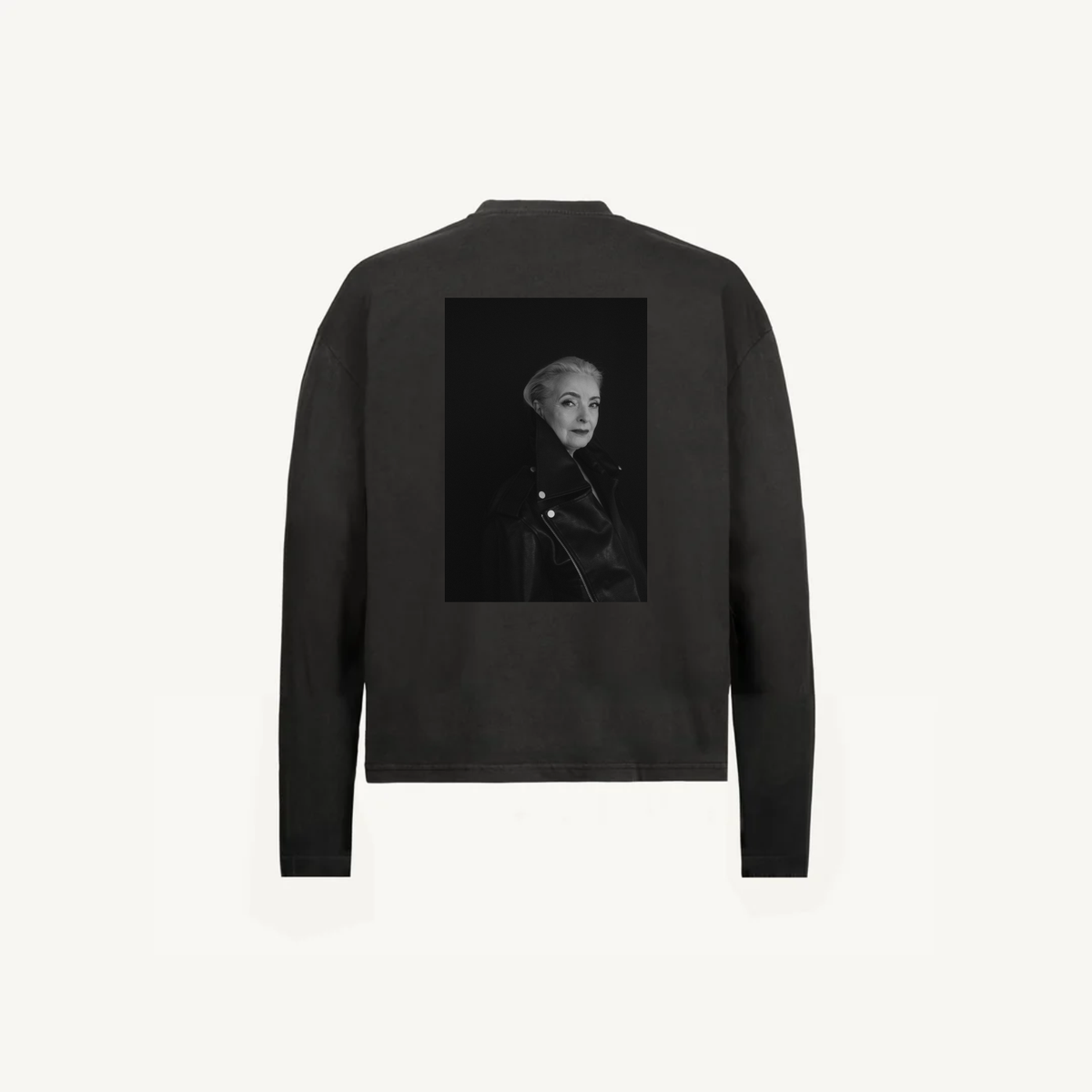 Longsleeve Vintage Black Eva 02