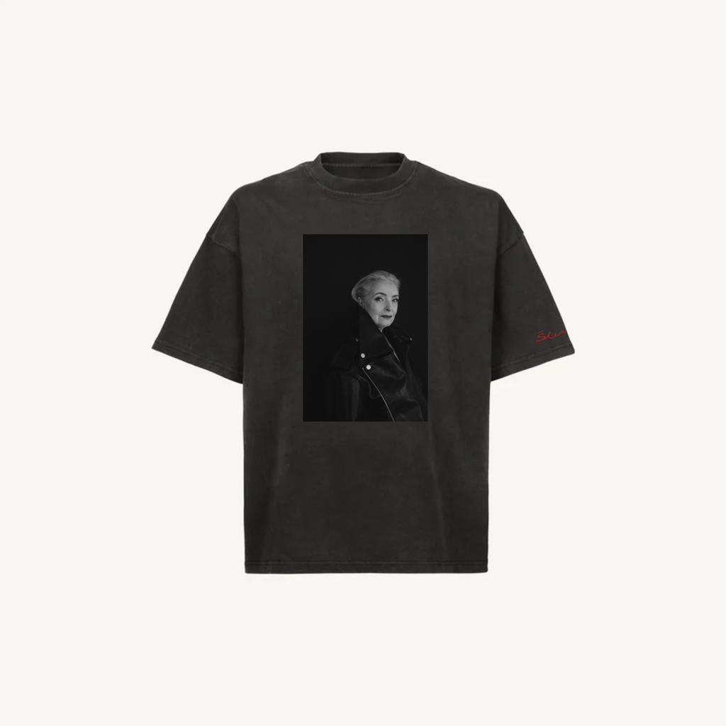 T-Shirt Vintage Black Eva 02