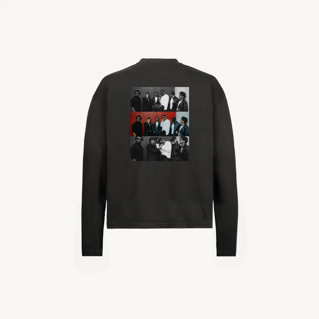 Longsleeve Vintage Black Herci 03