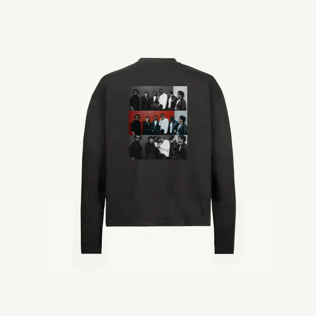 Longsleeve Vintage Black Herci 03