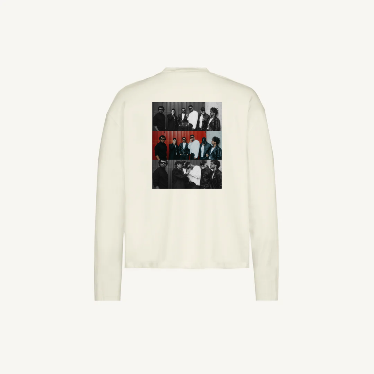 Longsleeve Vintage White Herci 03