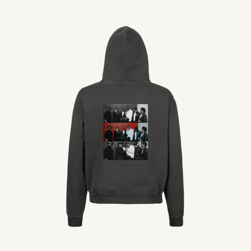 Hoodie Vintage Black Herci 03