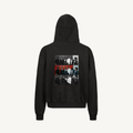 Hoodie Vintage Black Zip Herci 03