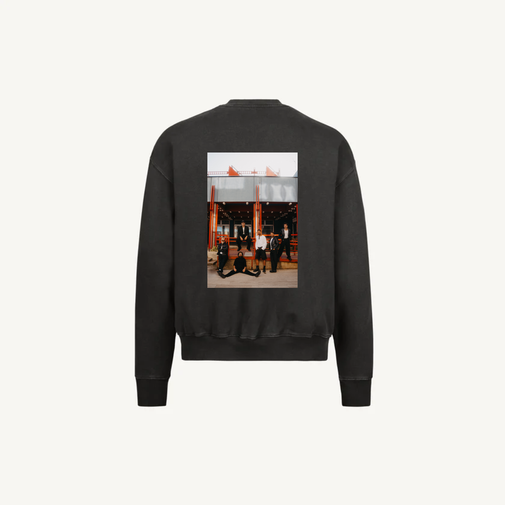 Crewneck Vintage Black Herci 04