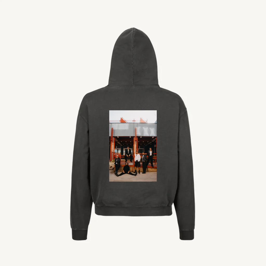 Hoodie Vintage Black Herci 04