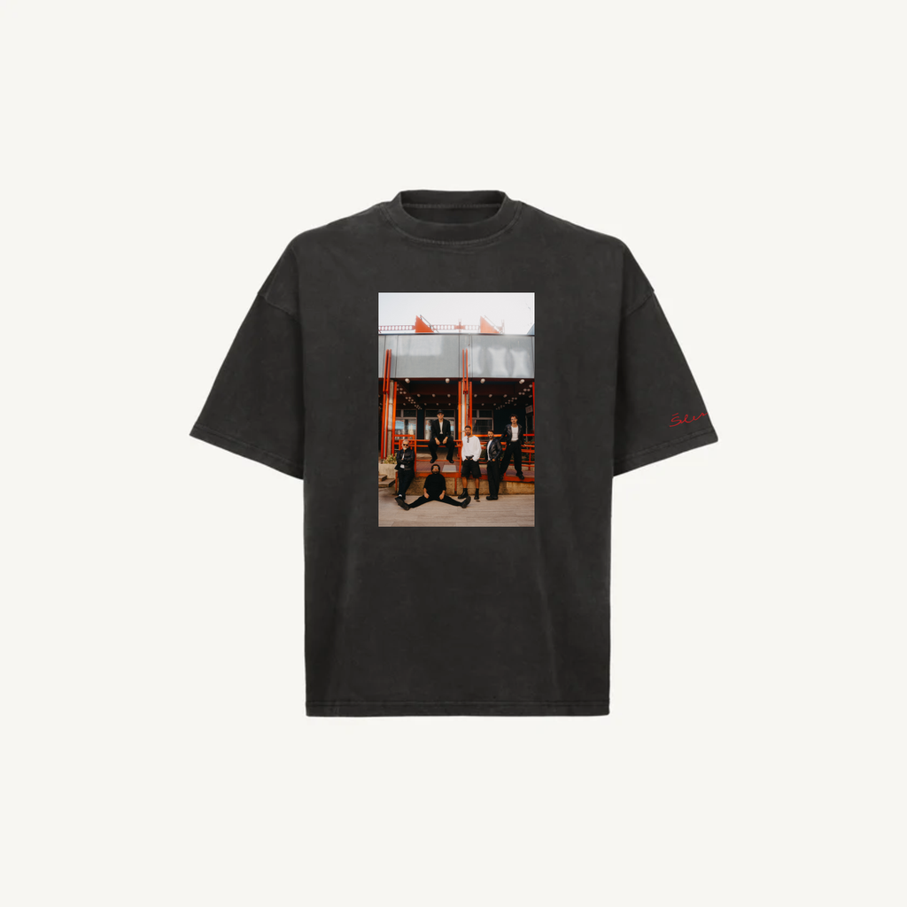 T-Shirt Vintage Black Herci 04
