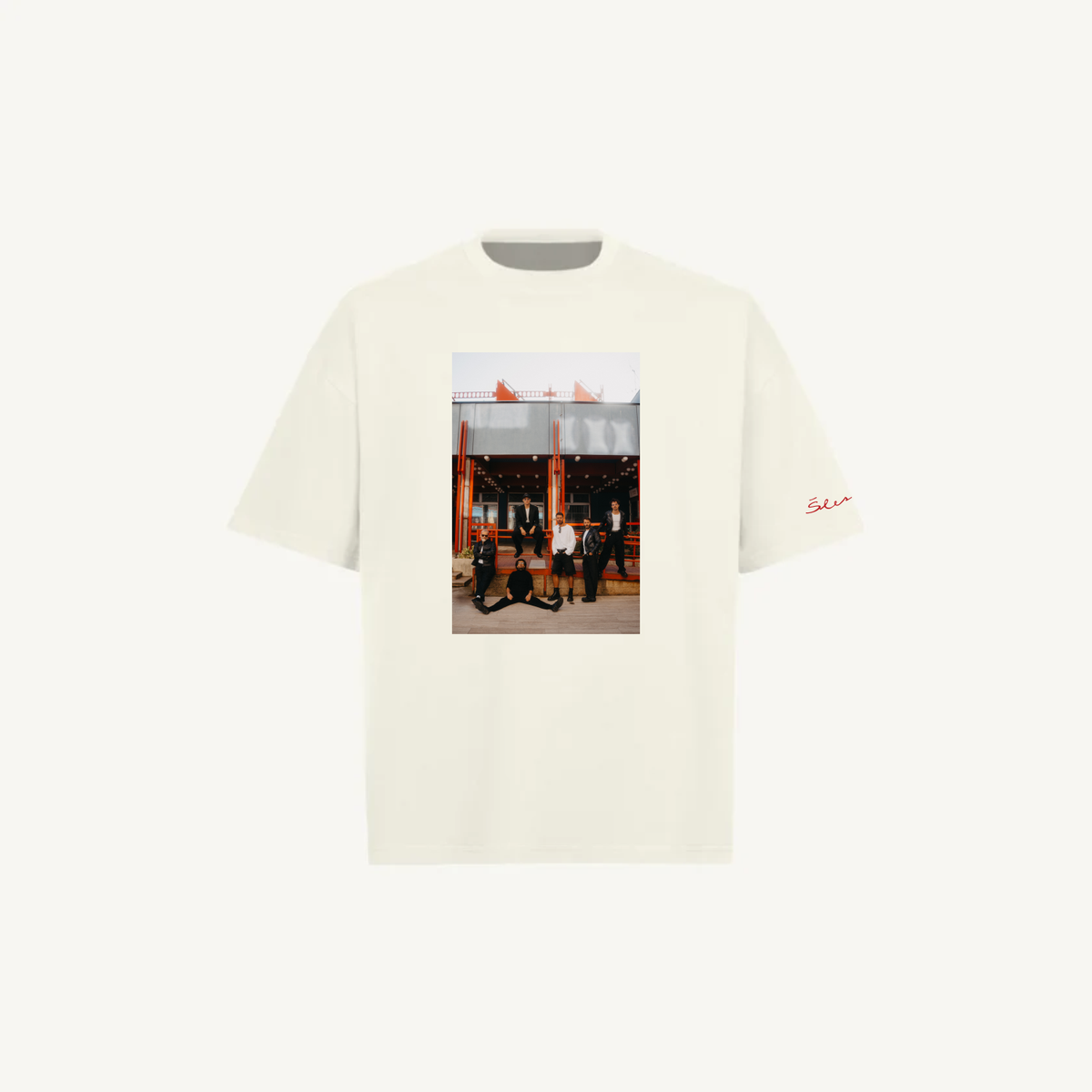 T-Shirt Vintage White Herci 04