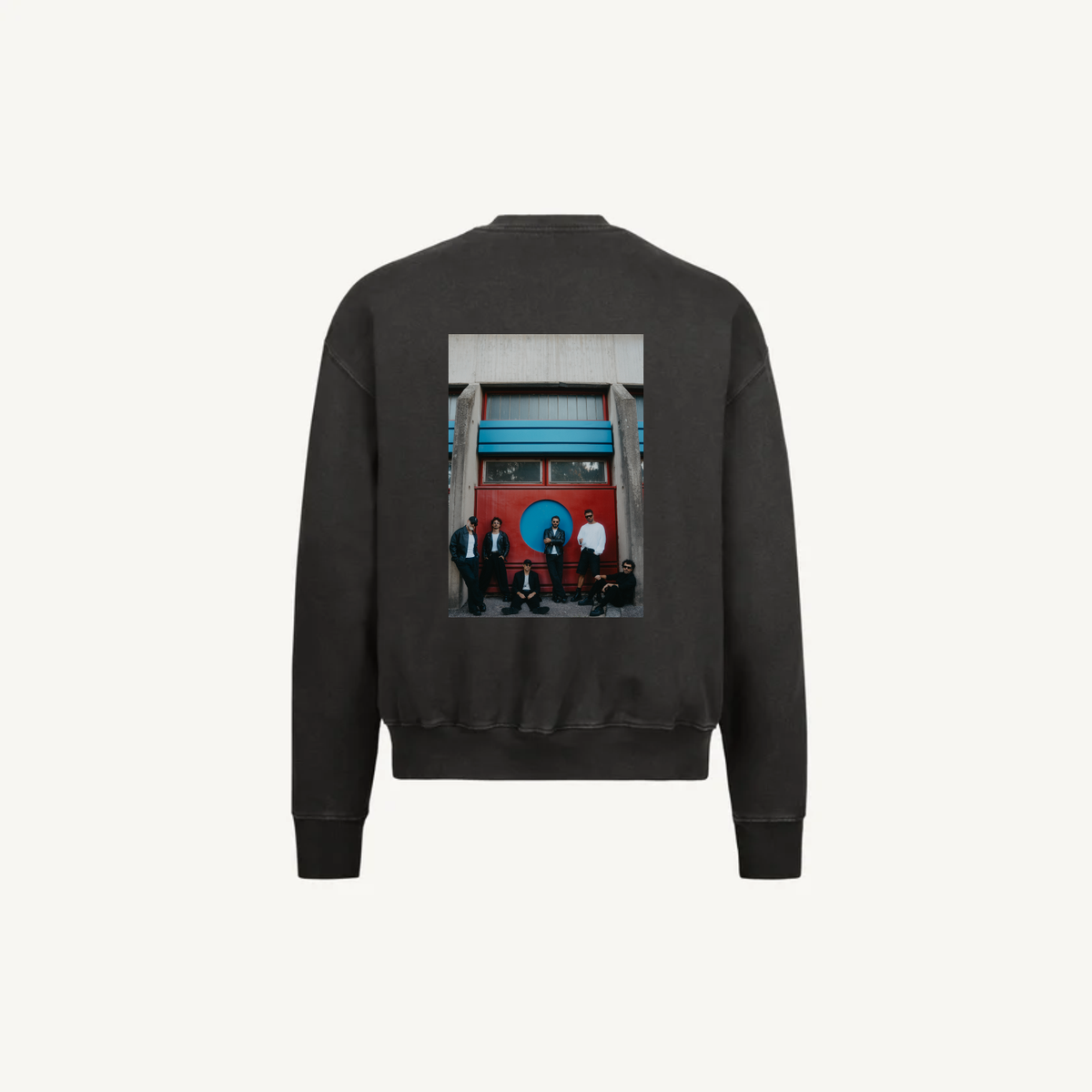Crewneck Vintage Black Herci 05