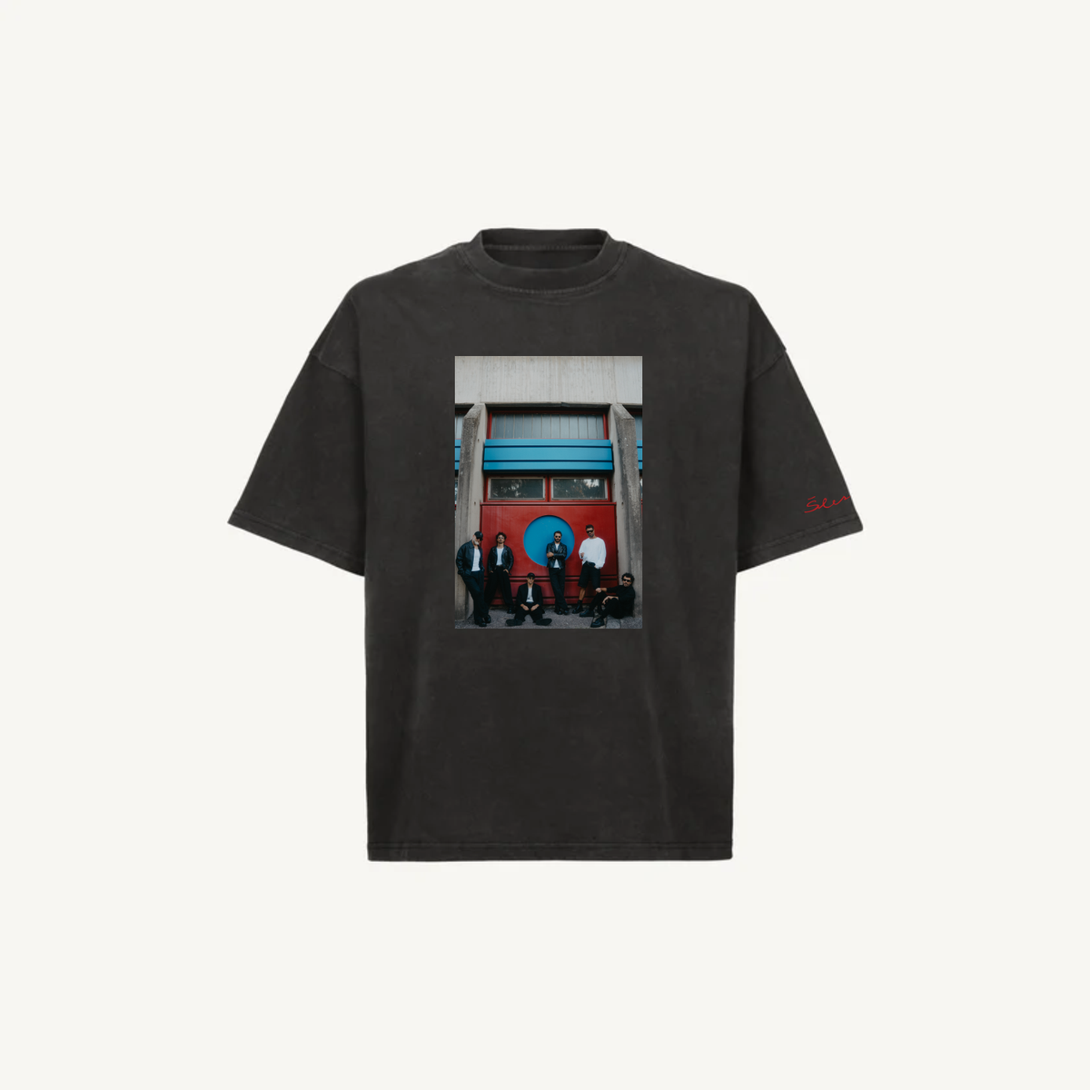 T-Shirt Vintage Black Herci 05