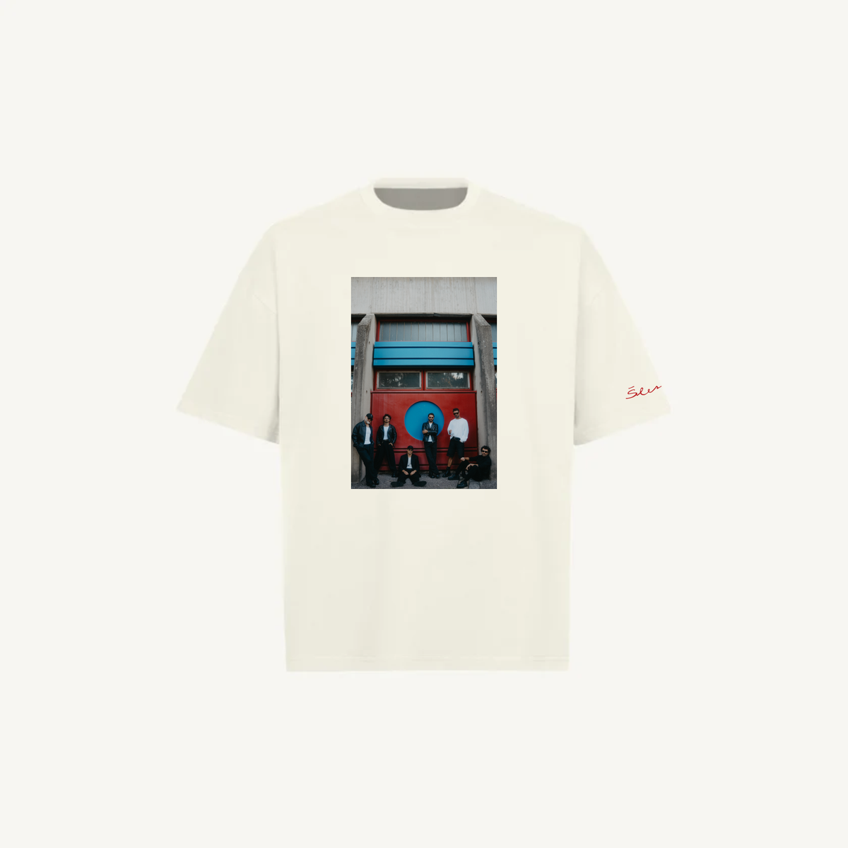 T-Shirt Vintage White Herci 05