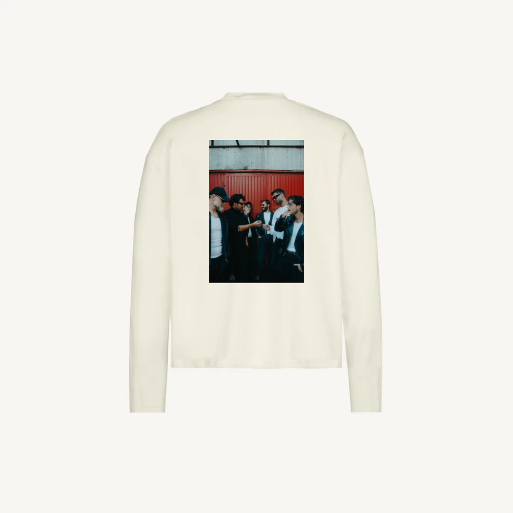 Longsleeve Vintage White Herci 06