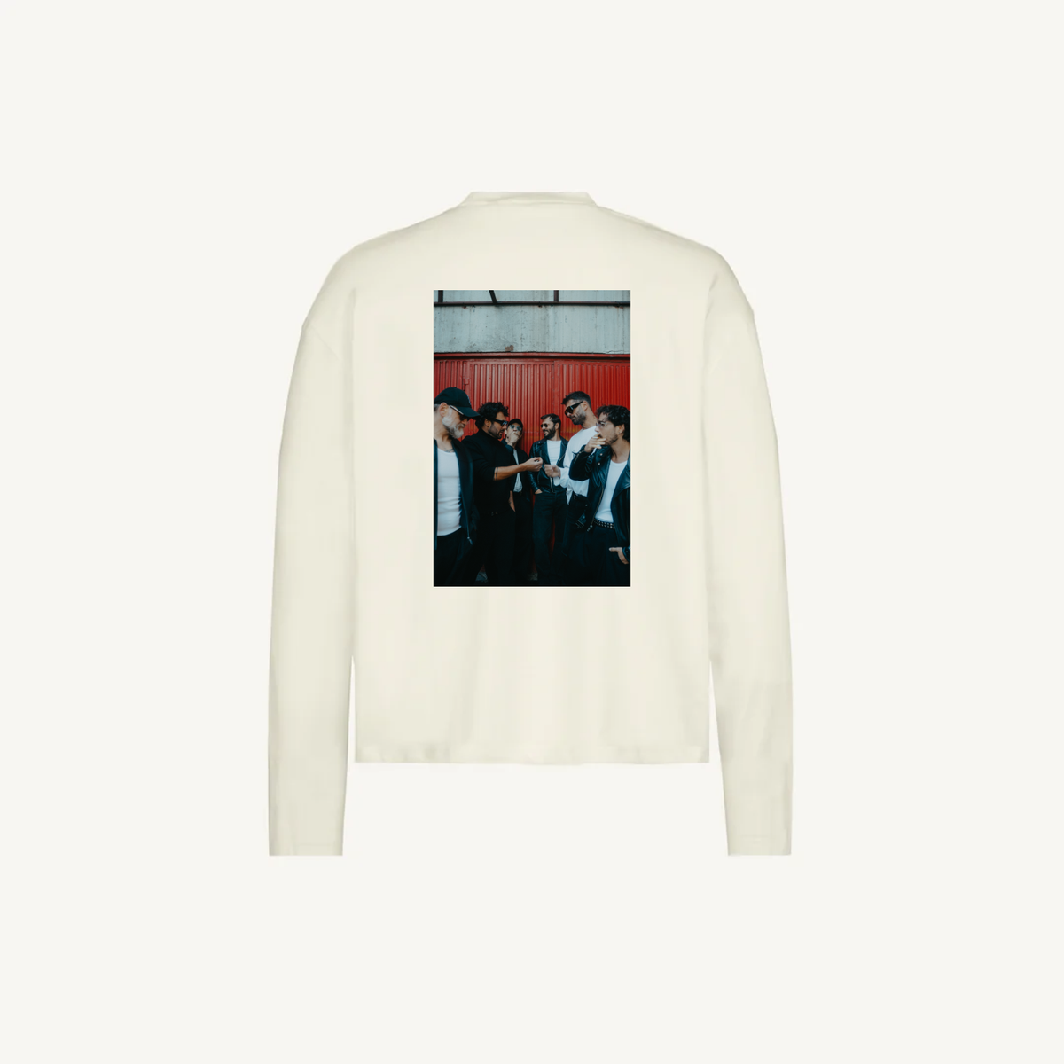 Longsleeve Vintage White Herci 06
