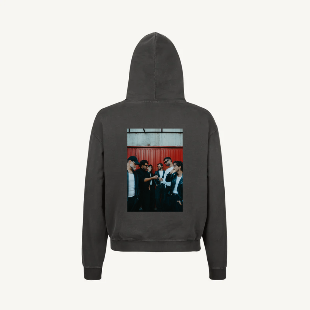 Hoodie Vintage Black Herci 06
