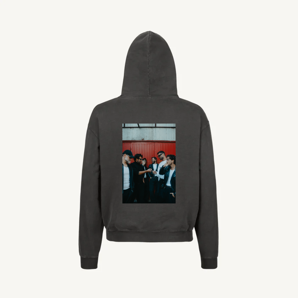 Hoodie Vintage Black Herci 06