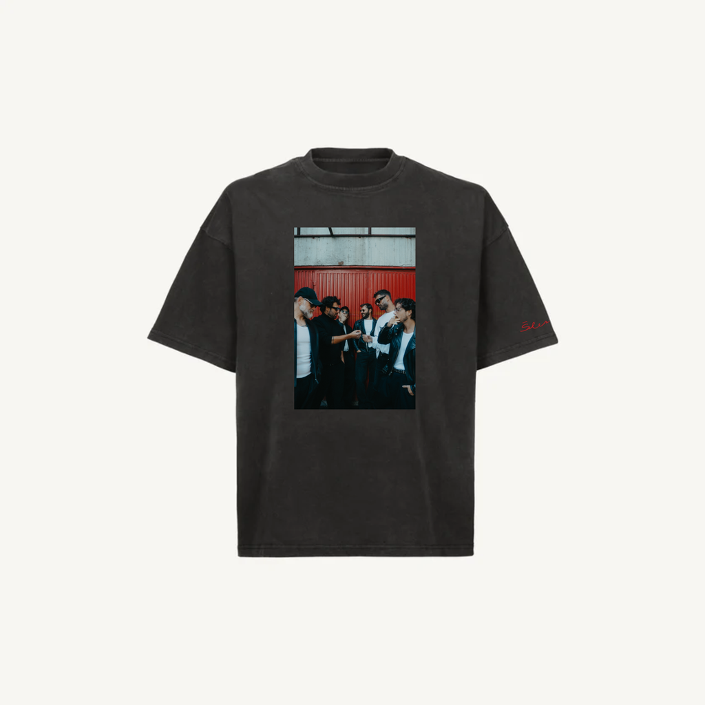 T-Shirt Vintage Black Herci 06