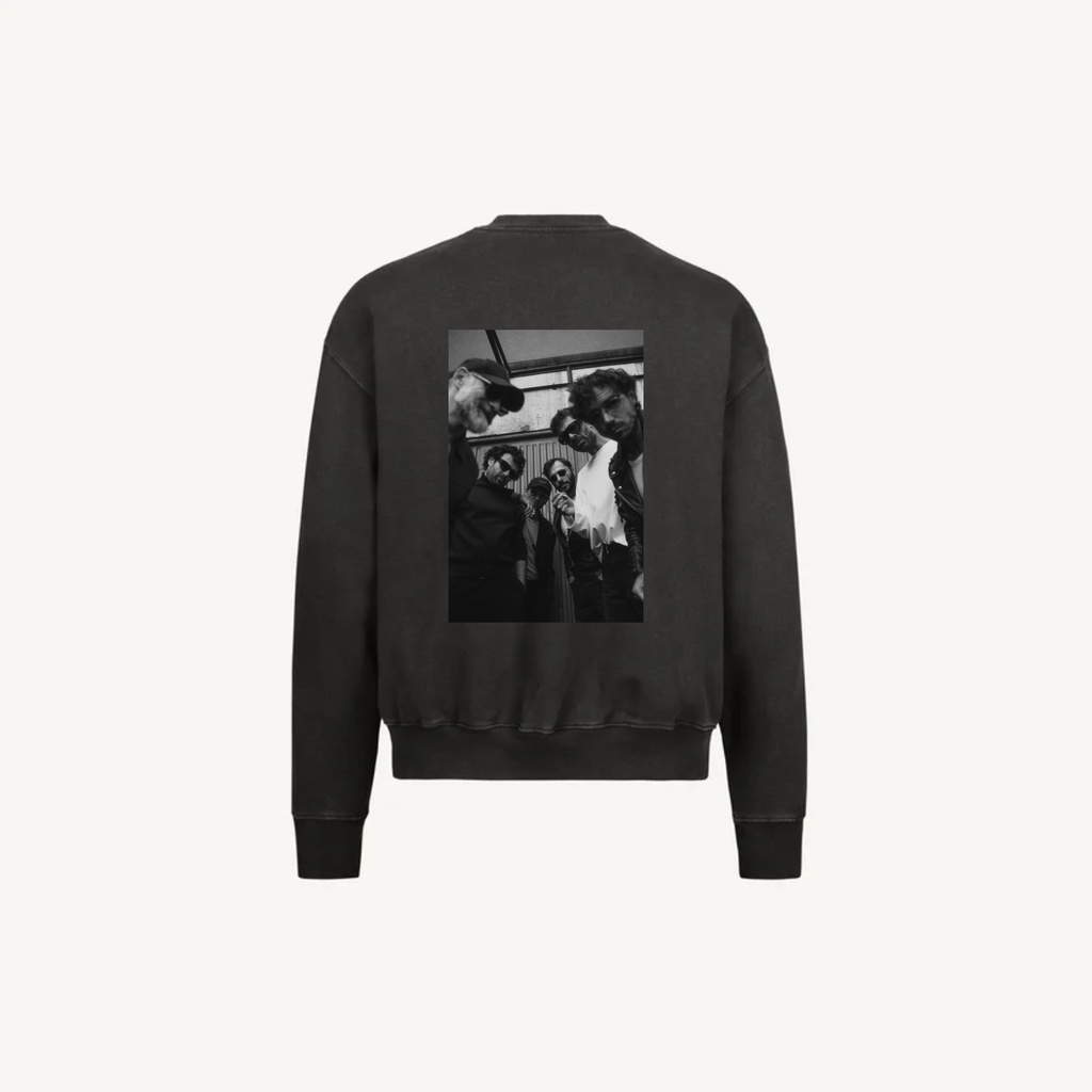 Crewneck Vintage Black Herci 07