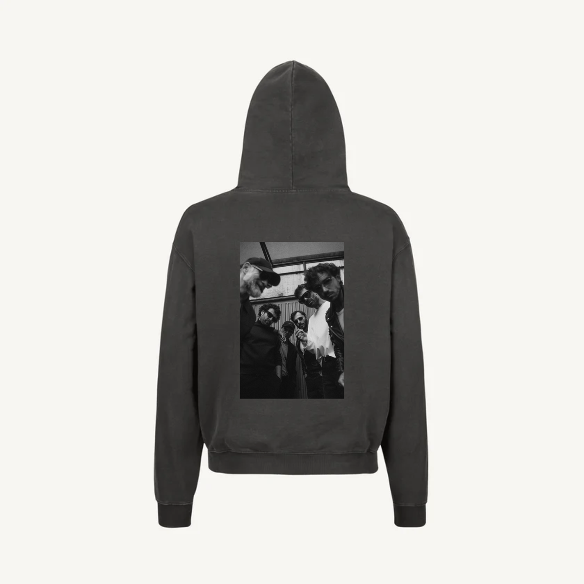 Hoodie Vintage Black Herci 07