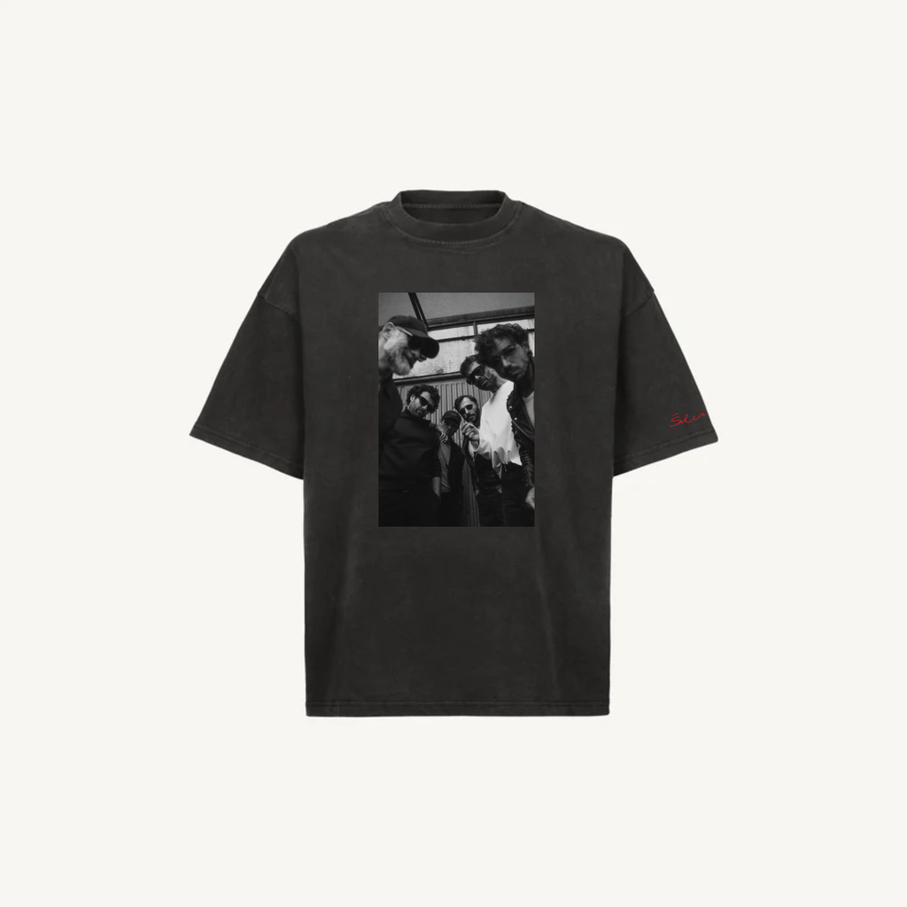 T-Shirt Vintage Black Herci 07