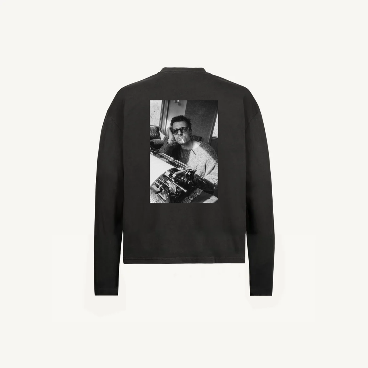 Longsleeve Vintage Black Juraj 01