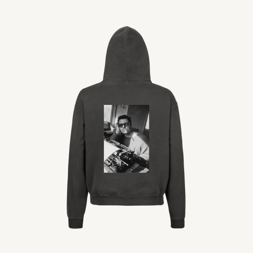 Hoodie Vintage Black Juraj 01