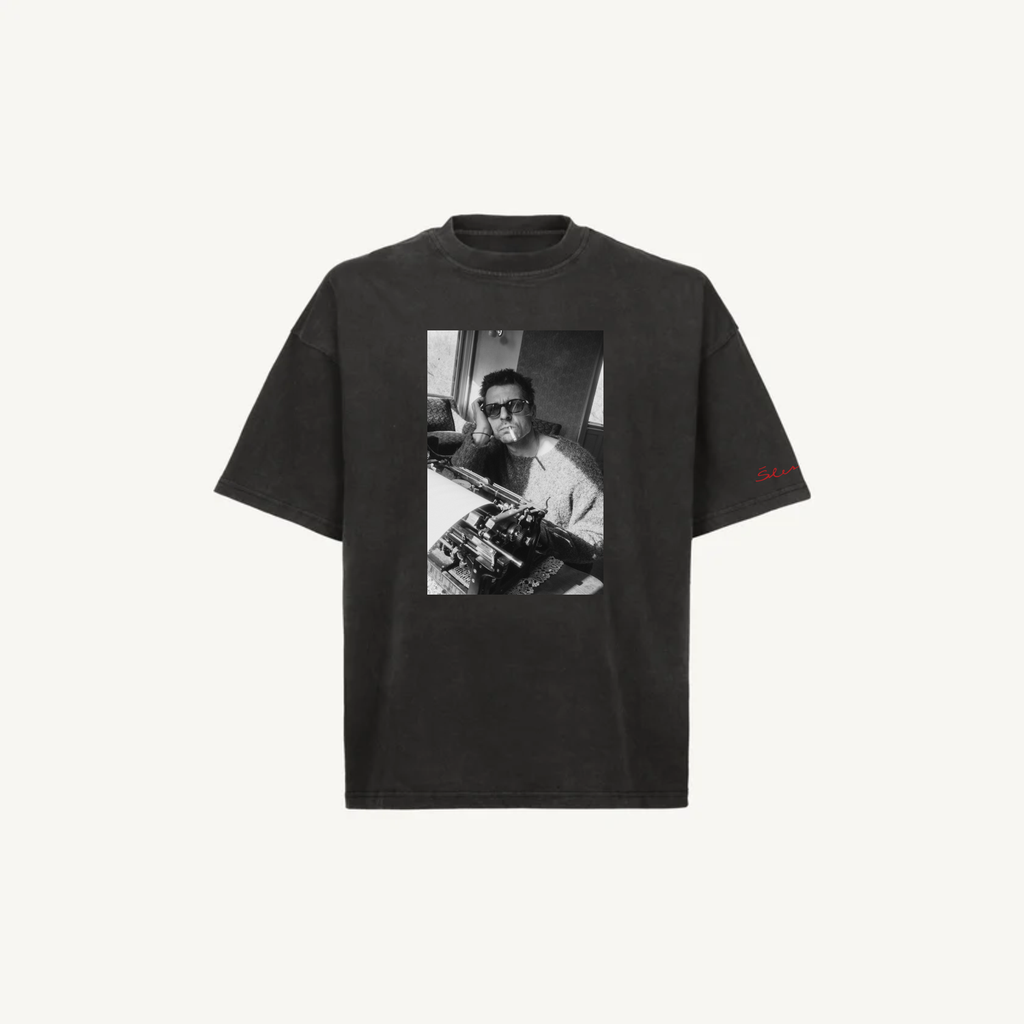 T-Shirt Vintage Black Juraj 01