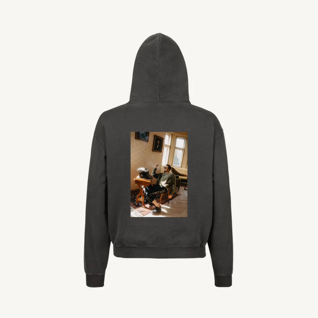 Hoodie Vintage Black Juraj 02