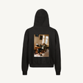 Hoodie Vintage Black Zip Juraj 02
