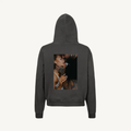 Hoodie Vintage Black Láska 01