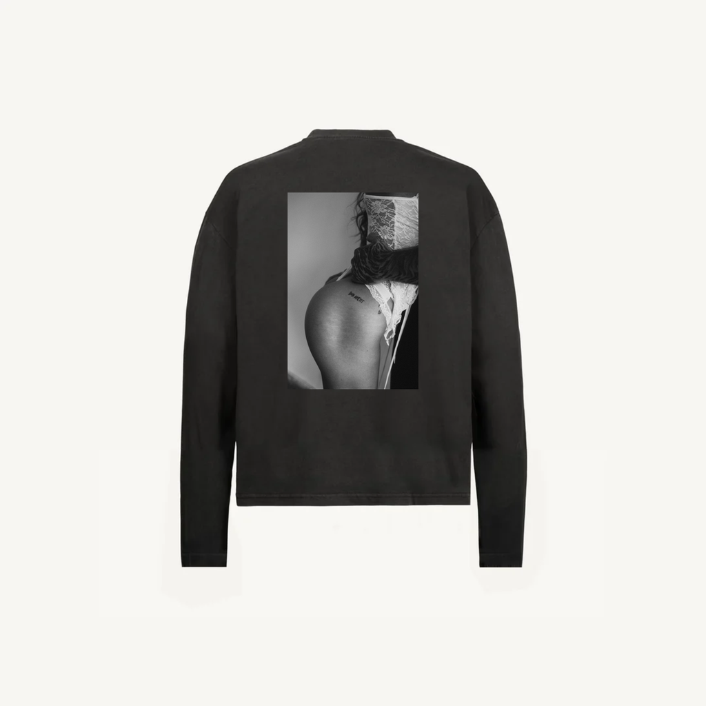 Longsleeve Vintage Black Láska 02