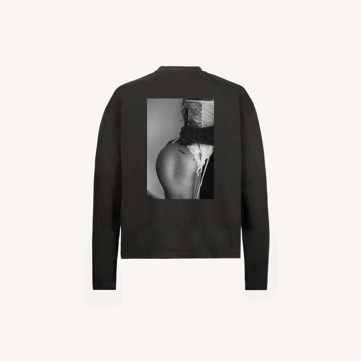 Longsleeve Vintage Black Láska 02