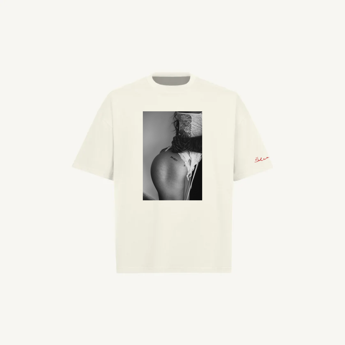 T-Shirt Vintage White Láska 02